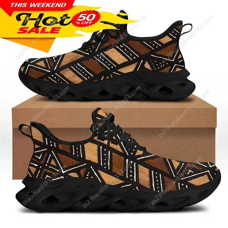 New Ethnic Fashion - Sepatu Sneaker Pola Etnis Afrika untuk