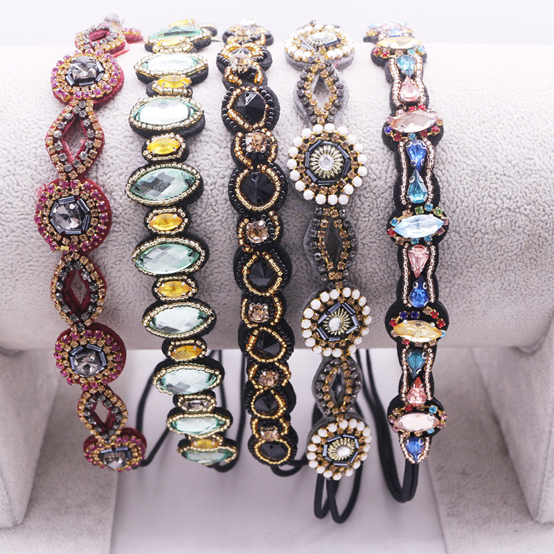 Ethnic Fashion Girls - Etnis Kaca Manik-manik Buatan Tangan Headband