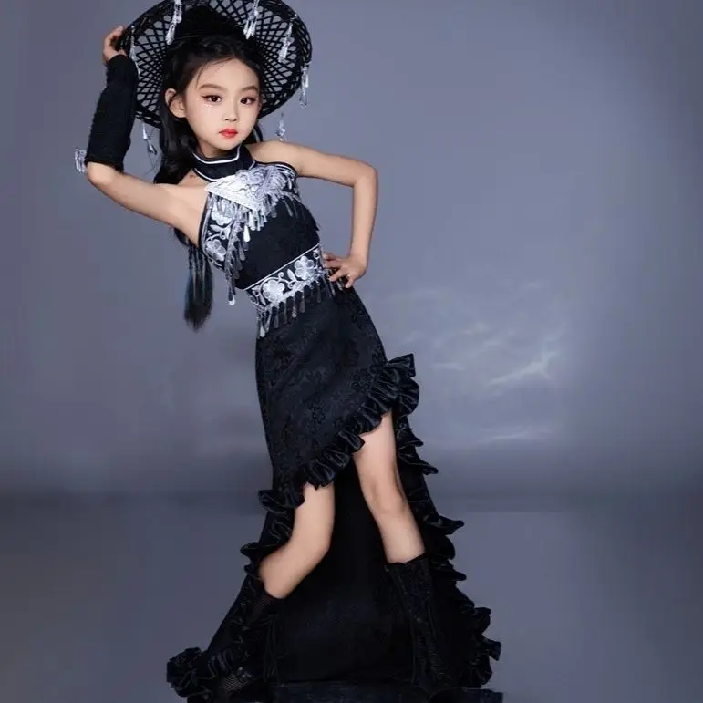 Ethnic Fashion Runway - Kostum Anak Perempuan Rok Panjang Pakaian