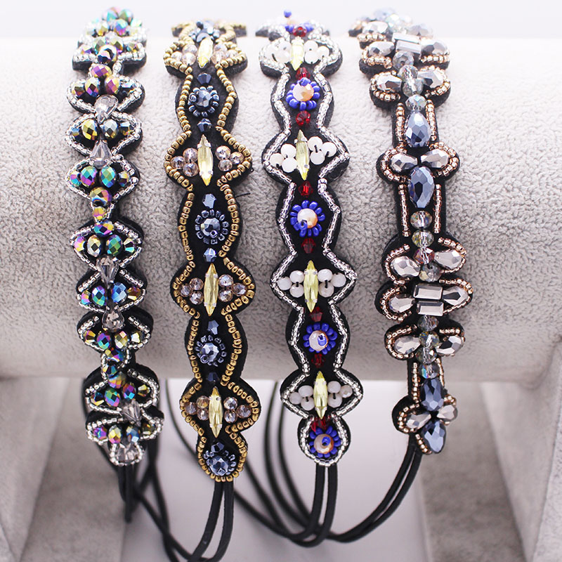 Ethnic Fashion Girls - Baru Etnis Pernikahan Bridal Logam Manik-manik