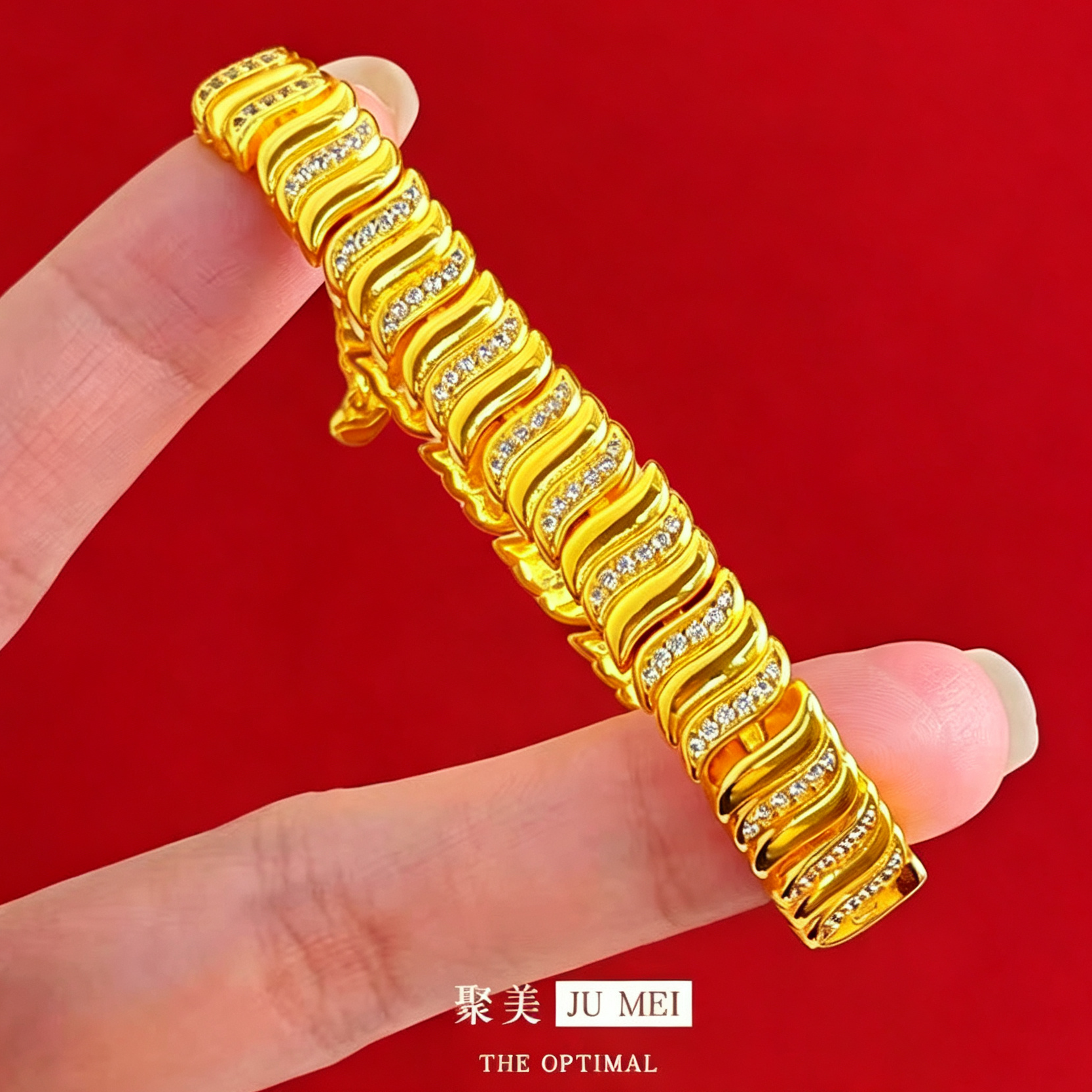 Ethnic Fashion Store - Gelang emas wanita 9999 24K asli