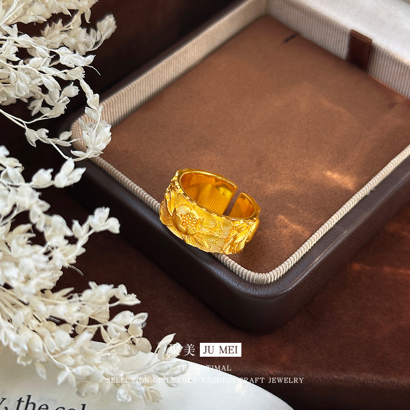 Ethnic Fashion Store - 9999 24K toko emas asli cincin