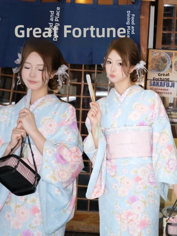 Ethnic Fashion Girls - Kostum Fotografi Kimono Tradisional Jepang Vintage