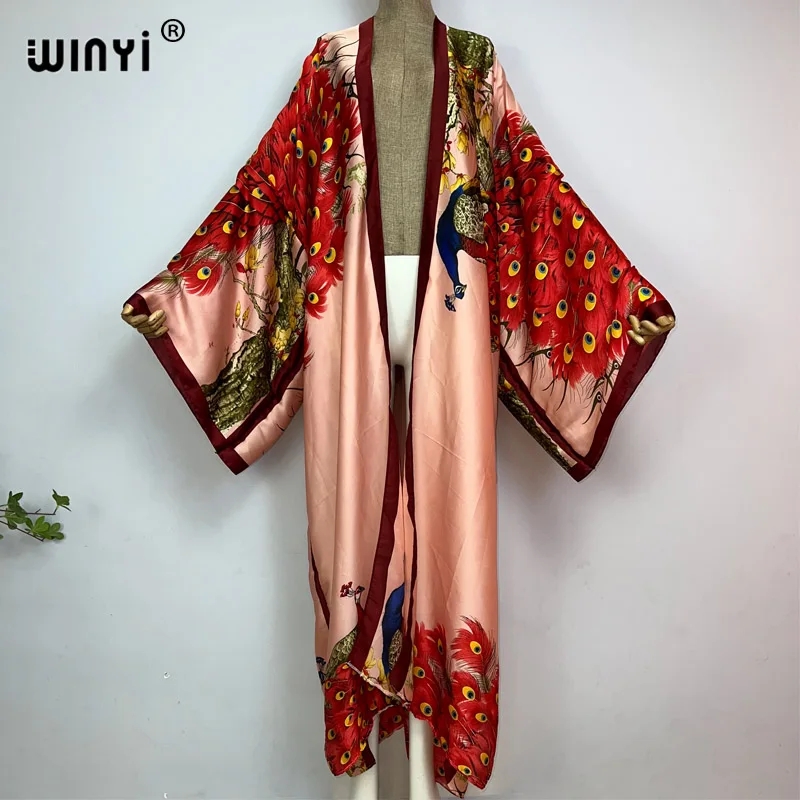 Ethnic Gown - WINYI 2022 Gaun Kimono Kaftan Wanita