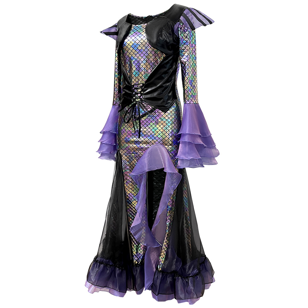 Ethnic Gown - Kostum Gaun Panjang Putri Duyung Gelap