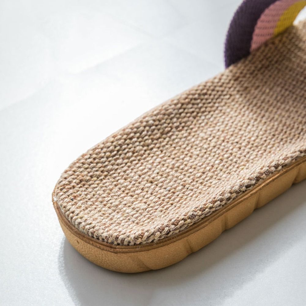Ethnic Fashion Men - Sendal Linen Gaya Etnis, Sandal Empuk