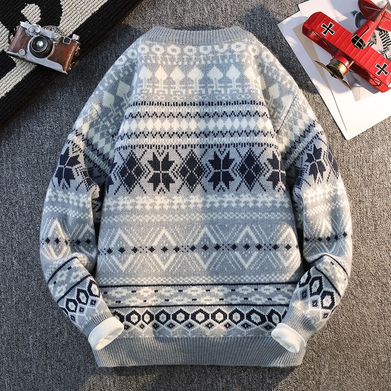 Atasan Rajut Sweater Gaya Etni - Ethnic Fashion Men ulasan dan harga