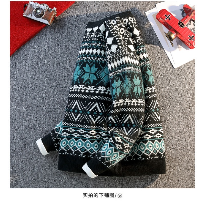 Atasan Rajut Sweater Gaya Etni - Ethnic Fashion Men ulasan dan harga