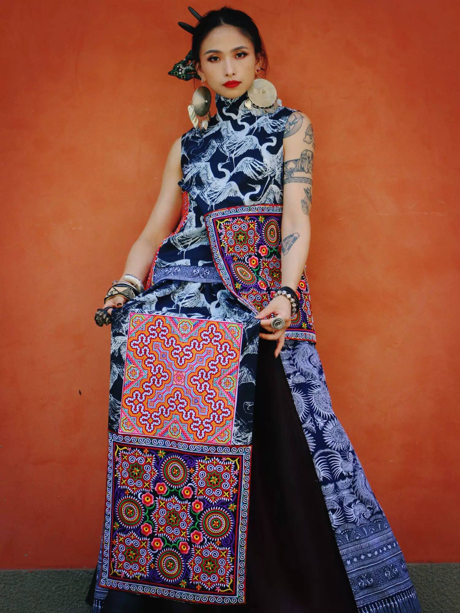 Pakaian Tradisional Gadis Miao - Ethnic Style ulasan dan harga