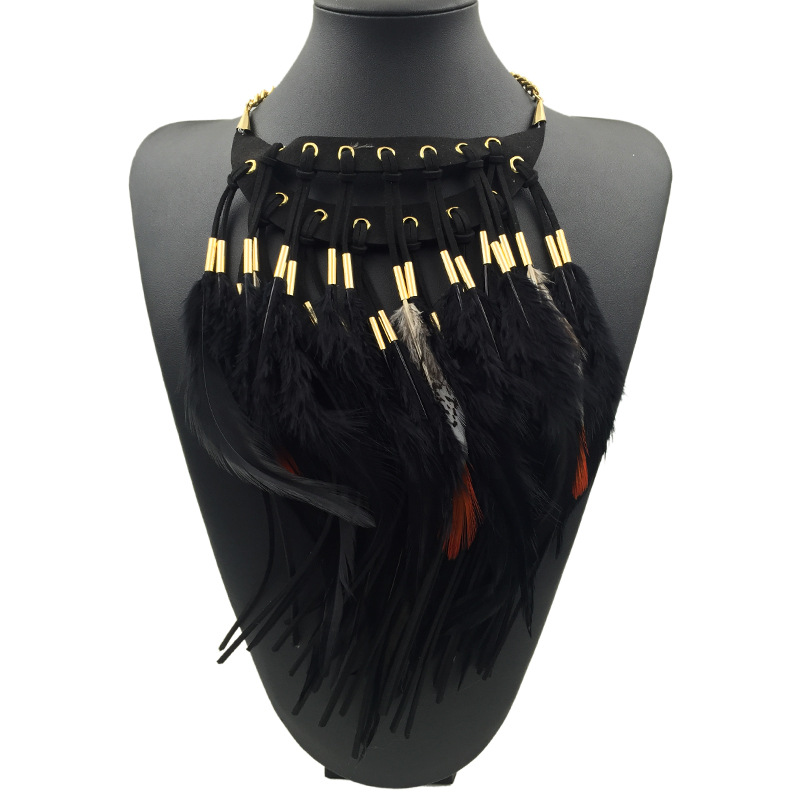 Kalung pernyataan modis elegan - Latest Ethnic Fashion For Women ulasan dan harga