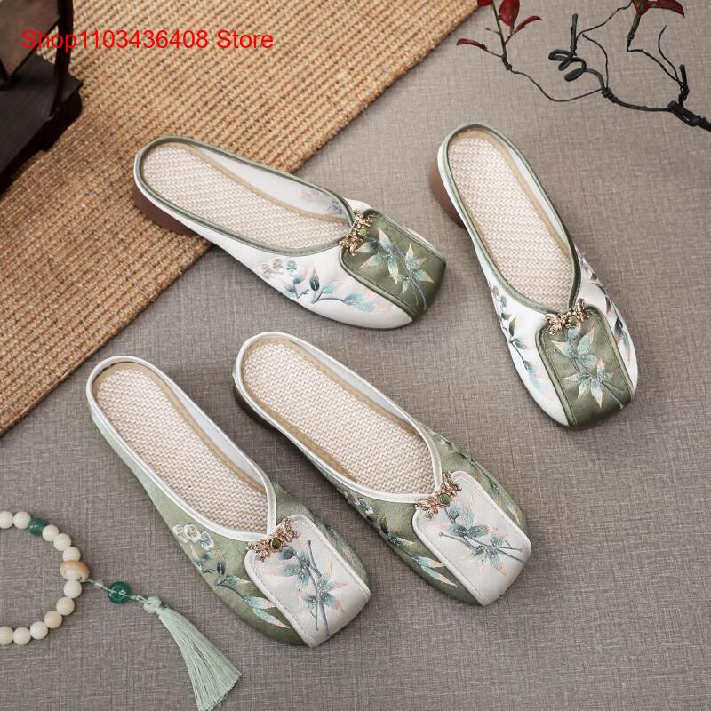 Sandal Bordir Baru untuk Rumah - New Ethnic Fashion ulasan dan harga