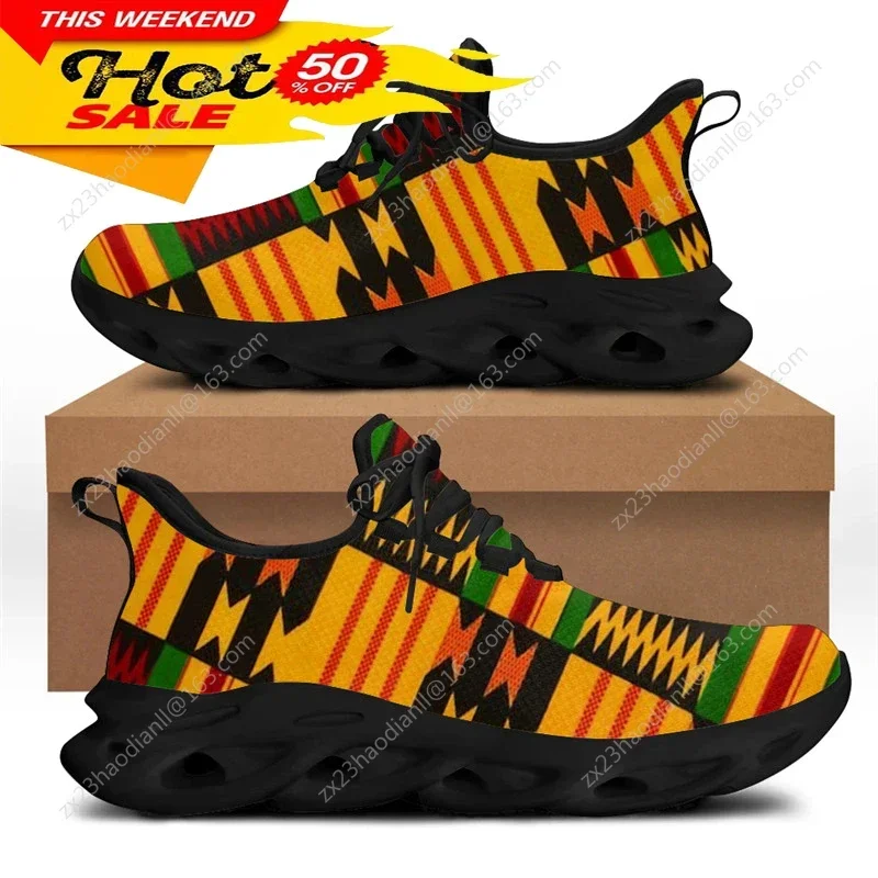 Sepatu Sneaker Pola Etnis Afri - New Ethnic Fashion ulasan dan harga