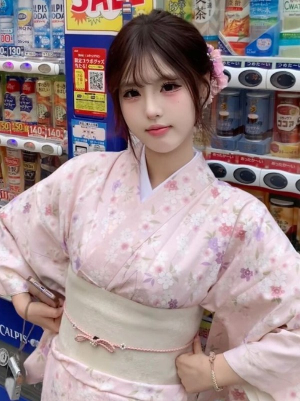 Kostum Fotografi Gaya Kimono T - Ethnic Fashion Girls ulasan dan harga