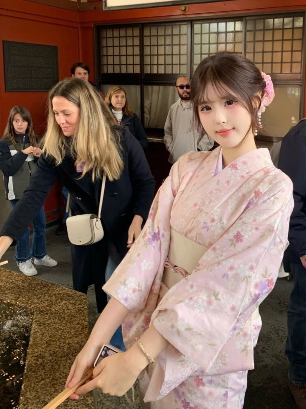 Kostum Fotografi Gaya Kimono T - Ethnic Fashion Girls ulasan dan harga