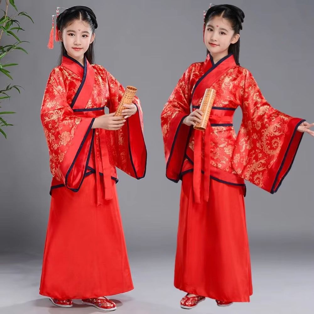 Kostum Kuno Anak-anak Etnis Mo - Ethnic Fashion Dress ulasan dan harga