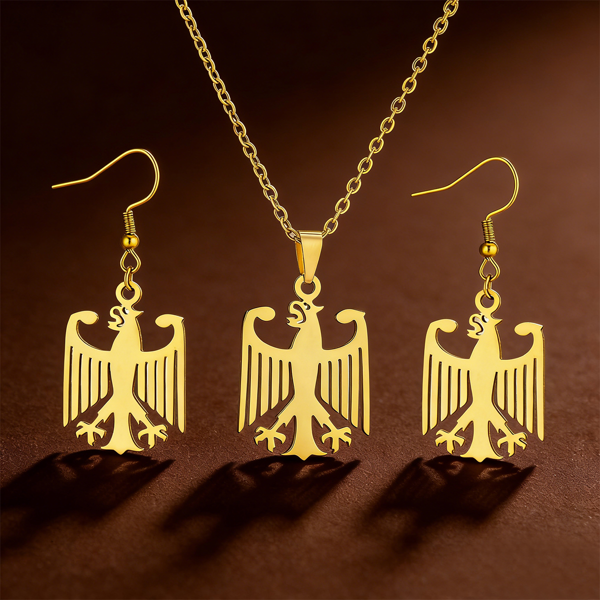 Set 2 potong aksesoris kalung  - Ethnic Fashion Logo ulasan dan harga