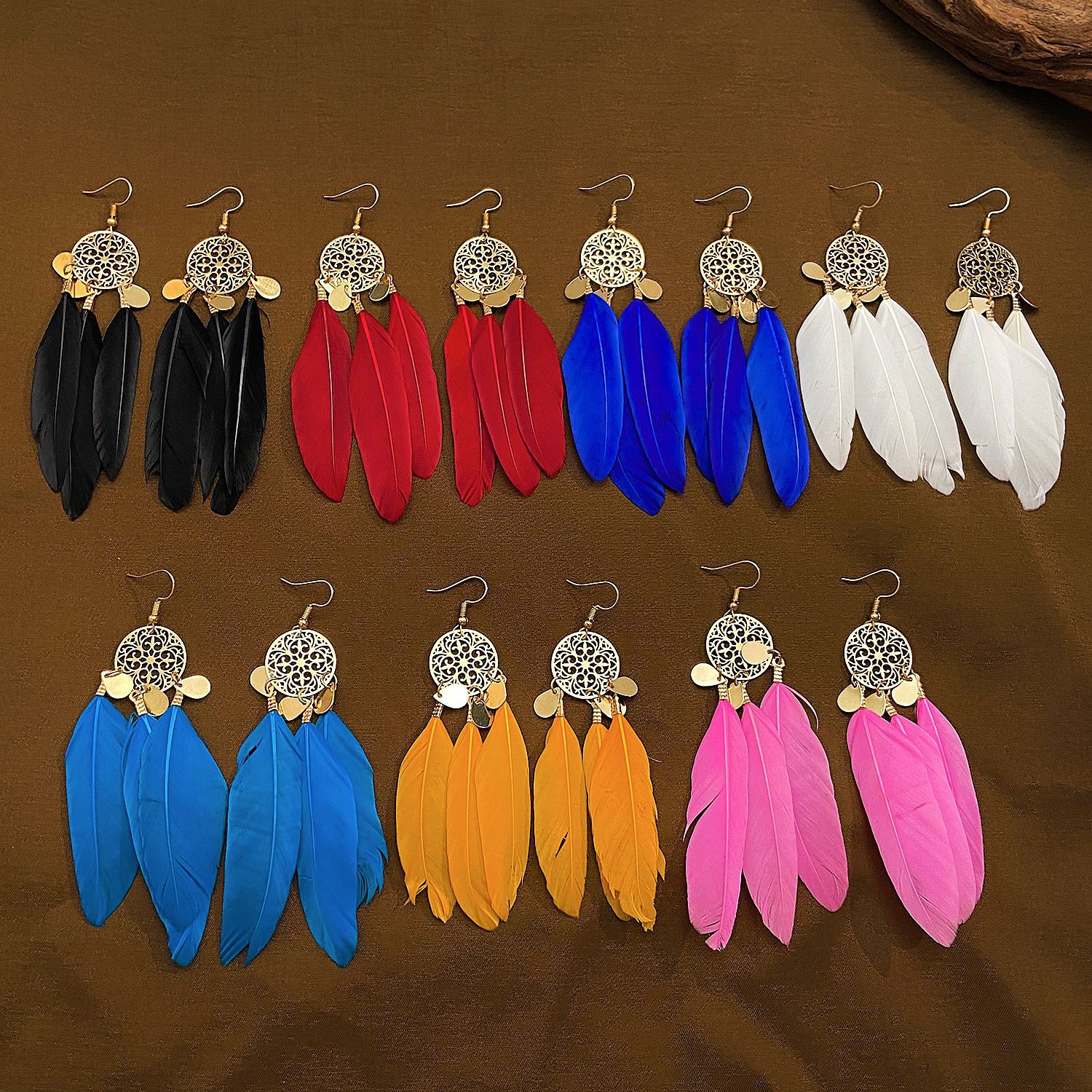 Anting-anting rumbai bulu mera - Ethnic Fashion Trends 2026 ulasan dan harga