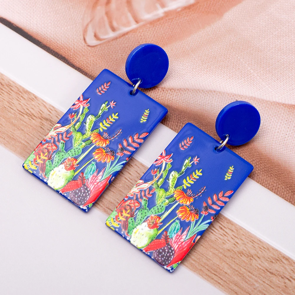 Anting Bunga Wanita Akrilik Bi - Ethnic Fashion Trends 2026 ulasan dan harga
