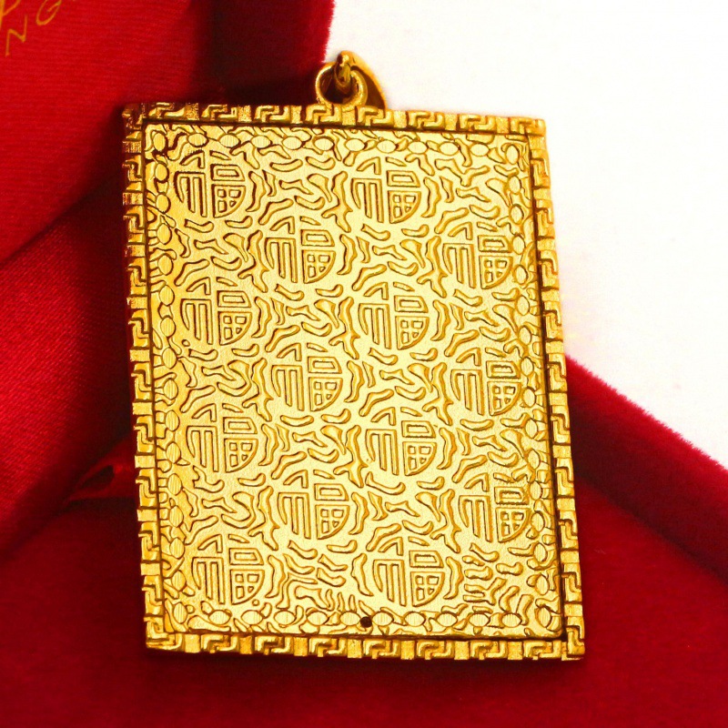 Liontin kalung emas pria asli  - Ethnic Fashion Store ulasan dan harga