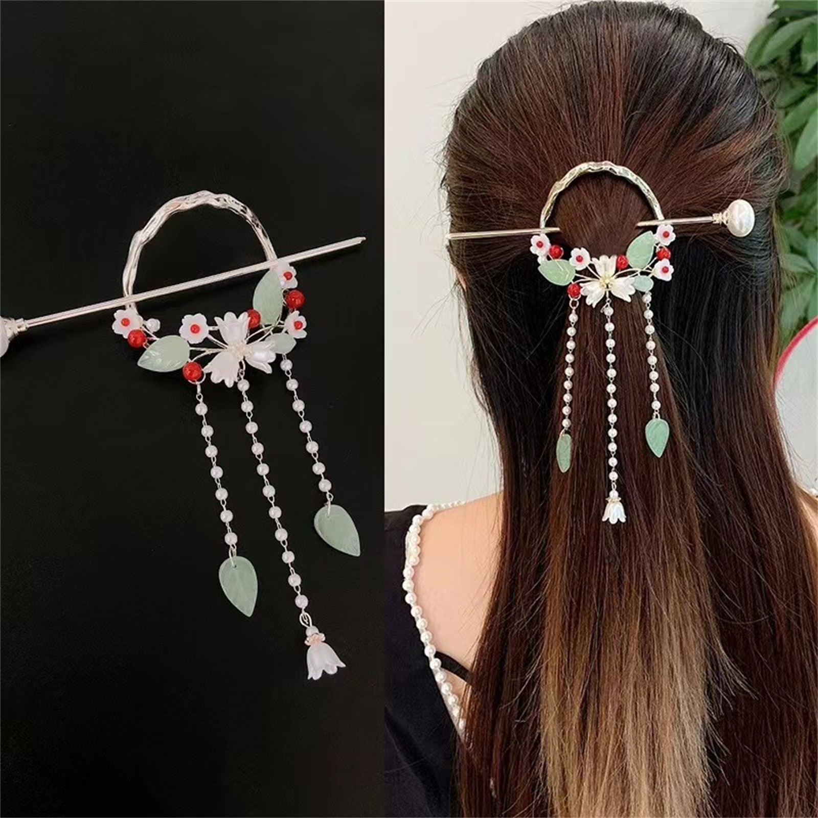 Jepit Rambut Gaya Etnik untuk  - Ethnic Fashion Girls ulasan dan harga