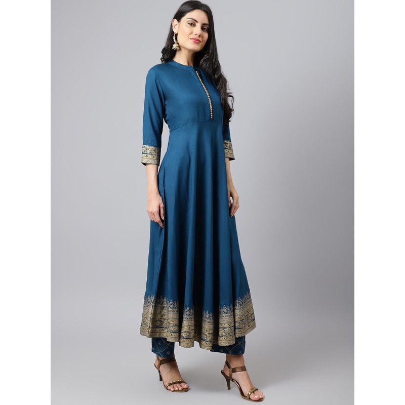 Pakaian Etnik India Wanita Set - Salwar Kameez Set ulasan dan harga