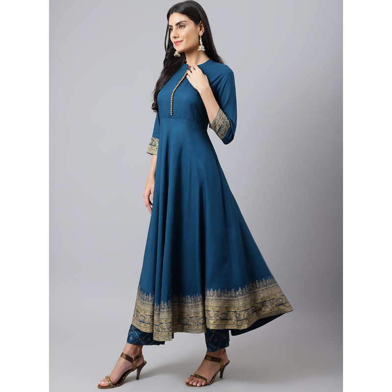 Pakaian Etnik India Wanita Set - Salwar Kameez Set ulasan dan harga
