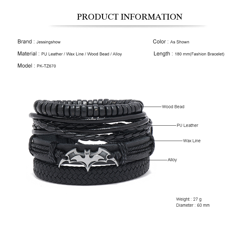 Gelang Vinatge gaya Punk Gotik - Ethnic Fashion Pk ulasan dan harga