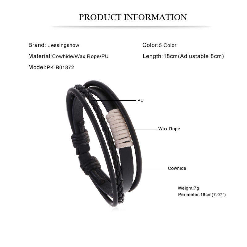Gelang Kulit 2025 Pria Wanita  - Ethnic Fashion Pk ulasan dan harga