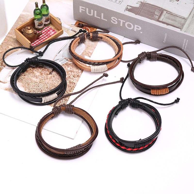 Gelang Kulit 2025 Pria Wanita  - Ethnic Fashion Pk ulasan dan harga