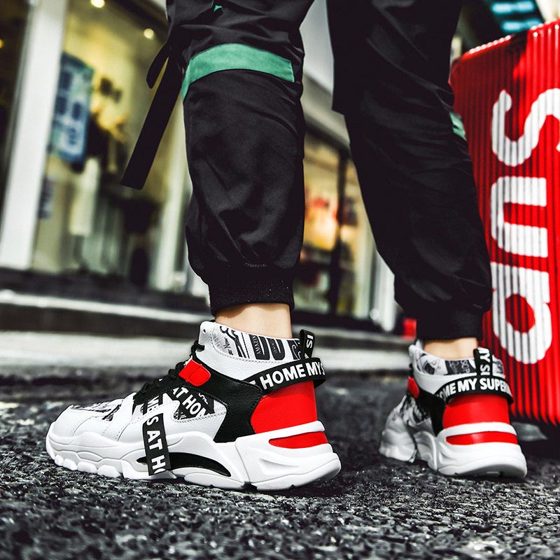 Sneakers Pria Chunky Atasan Ti - Latest Ethnic Fashion For Women ulasan dan harga