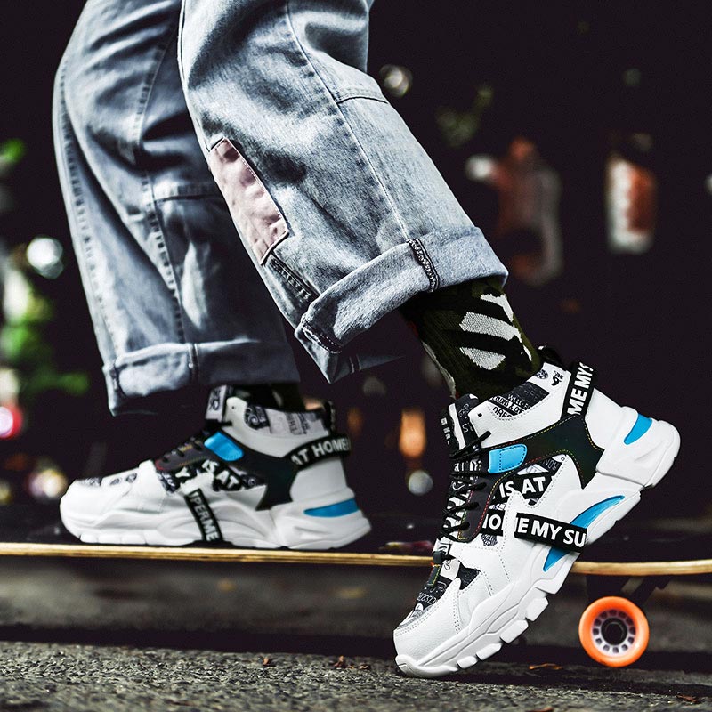 Sneakers Pria Chunky Atasan Ti - Latest Ethnic Fashion For Women ulasan dan harga