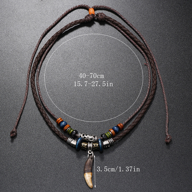 Kalung Kulit Kepang Tangan Lap - Ethnic Fashion Pk ulasan dan harga