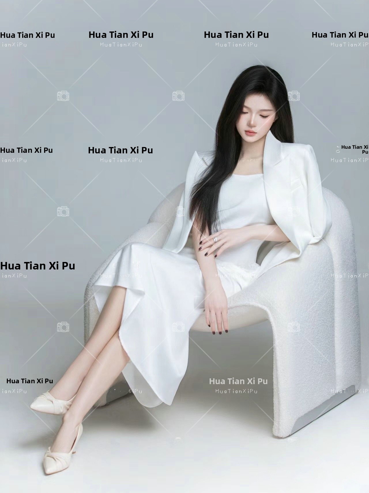 24 Studio Tema Setelan Putih B - Ethnic Fashion Magazine ulasan dan harga
