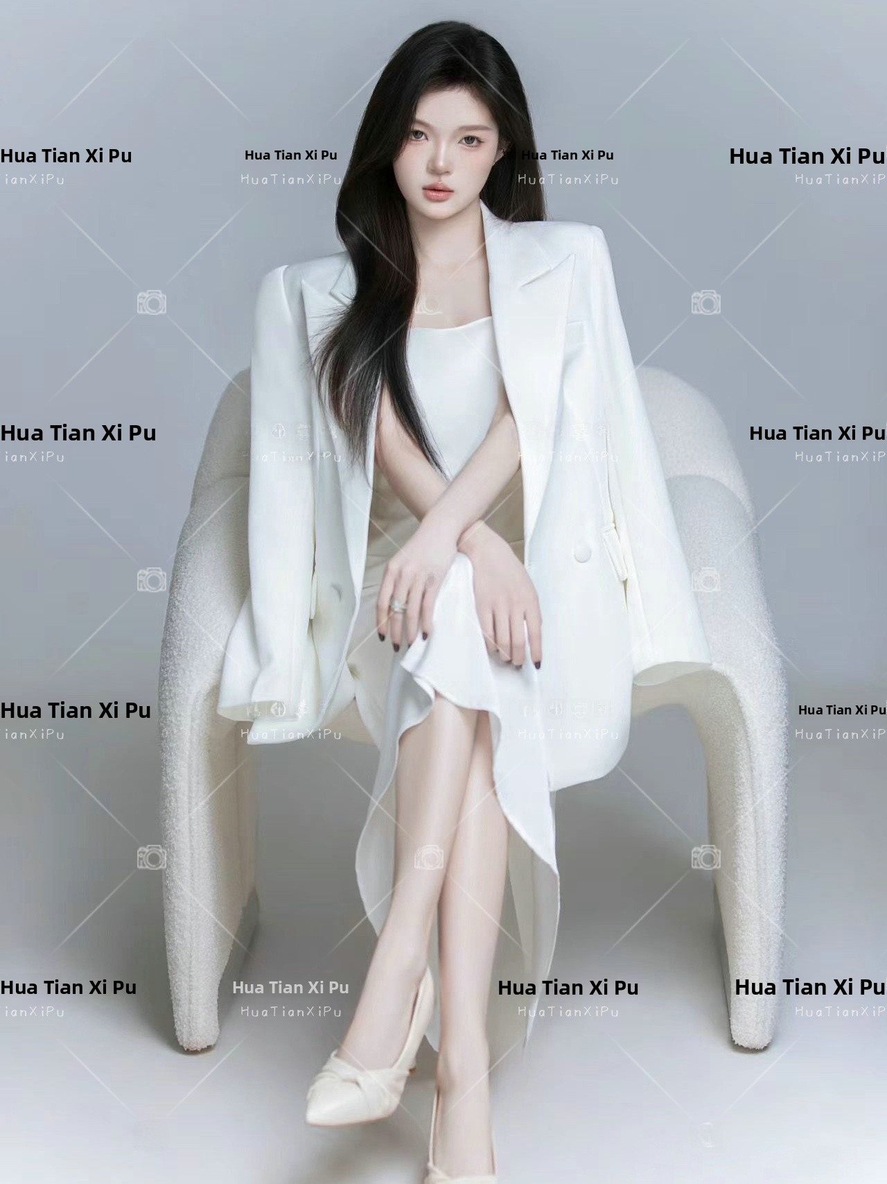 24 Studio Tema Setelan Putih B - Ethnic Fashion Magazine ulasan dan harga