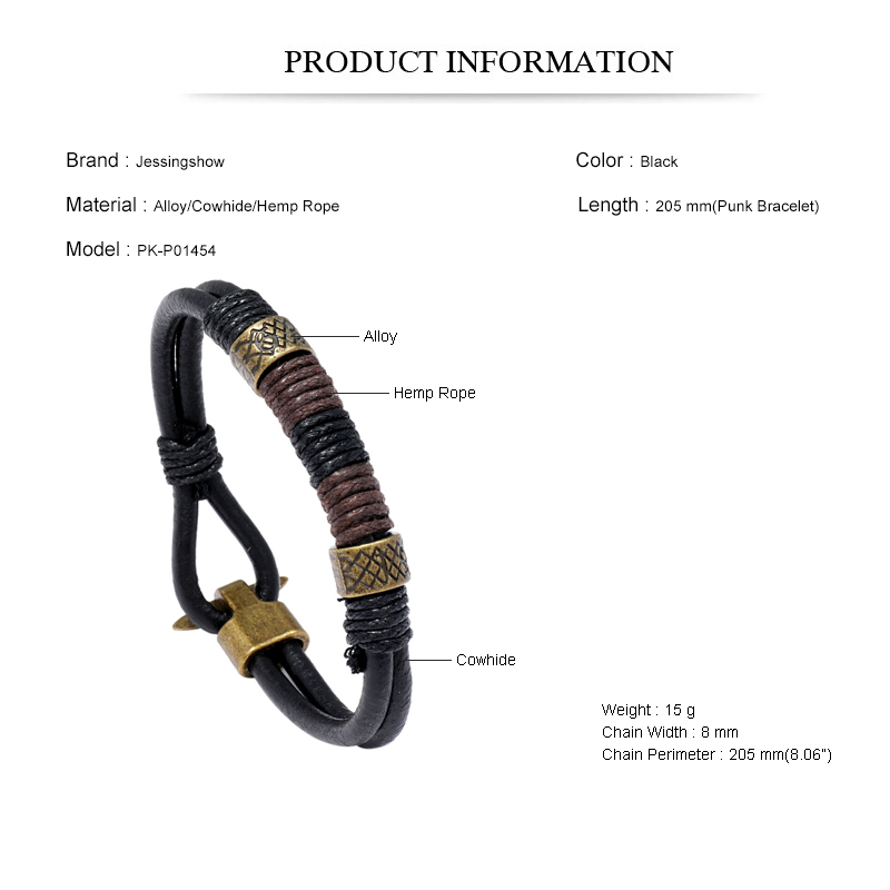 Gelang Kulit Pria Berkualitas  - Ethnic Fashion Pk ulasan dan harga