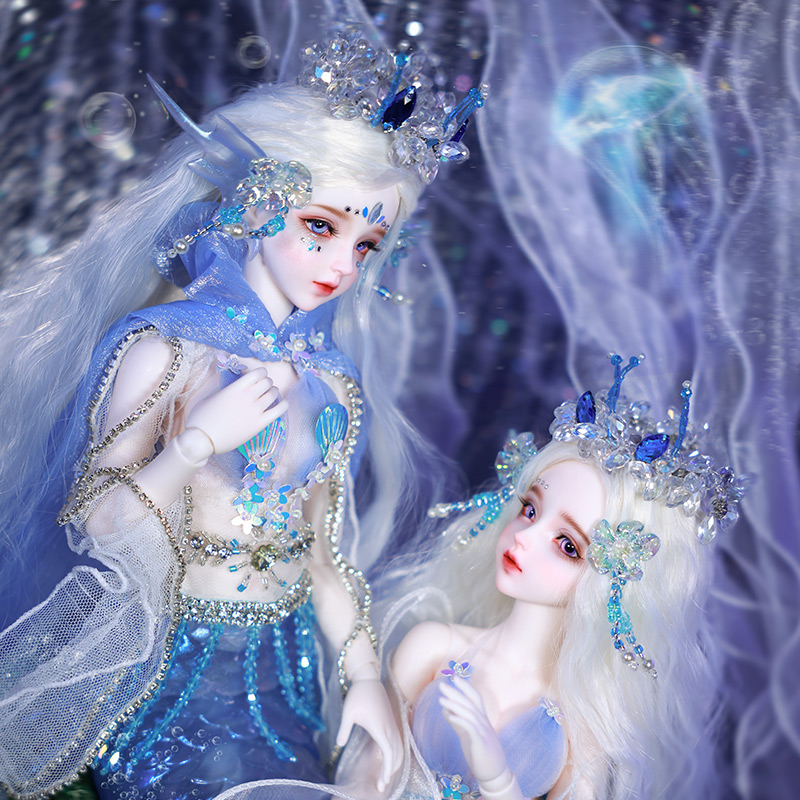 Boneka BJD Putri Duyung Fantas - Ethnic Fashion Girls ulasan dan harga