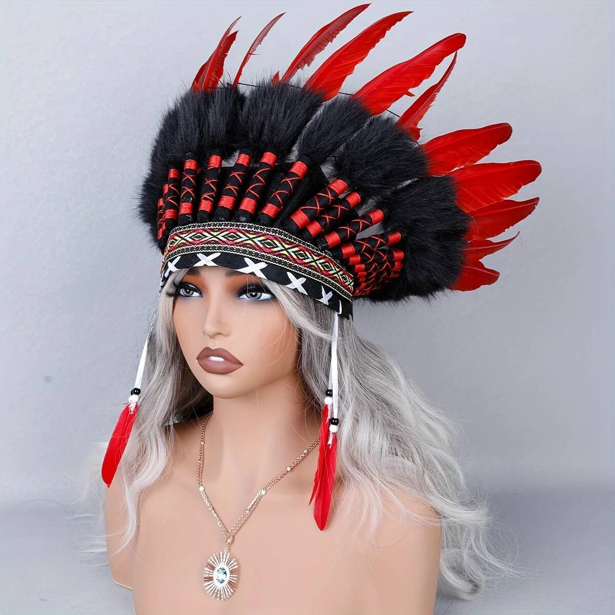 Ikat Rambut Ikat Kepala Gaya Y - Ethnic Fashion Runway ulasan dan harga