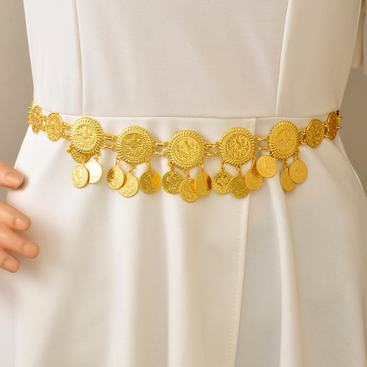 Sabuk Pengantin Motif Koin Ema - Ethnic Gown ulasan dan harga