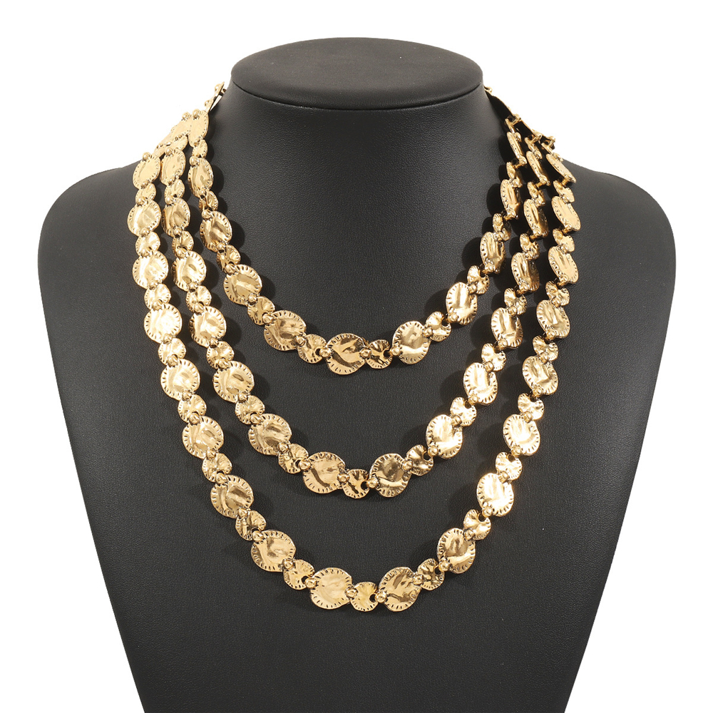 Kalung Choker Koin Logam Tripl - Ethnic Fashion Trends 2026 ulasan dan harga