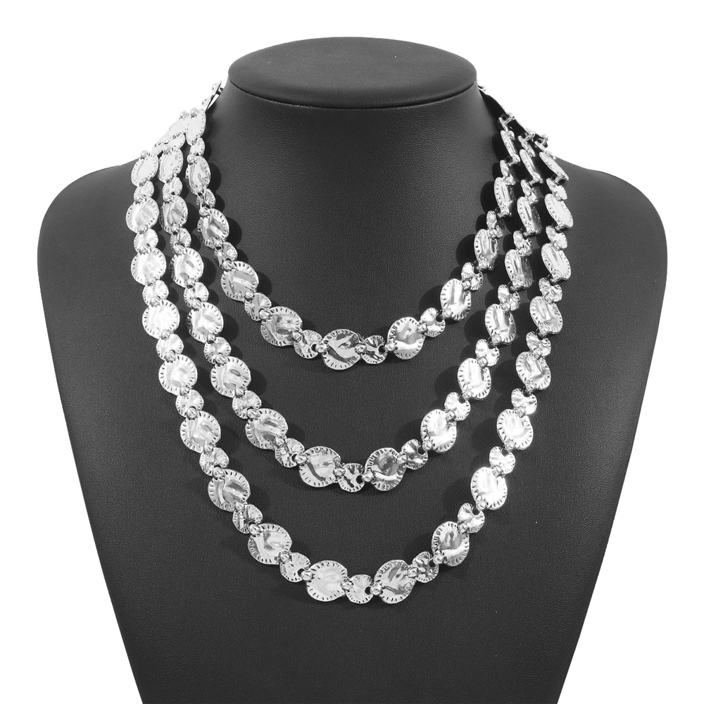 Kalung Choker Koin Logam Tripl - Ethnic Fashion Trends 2026 ulasan dan harga