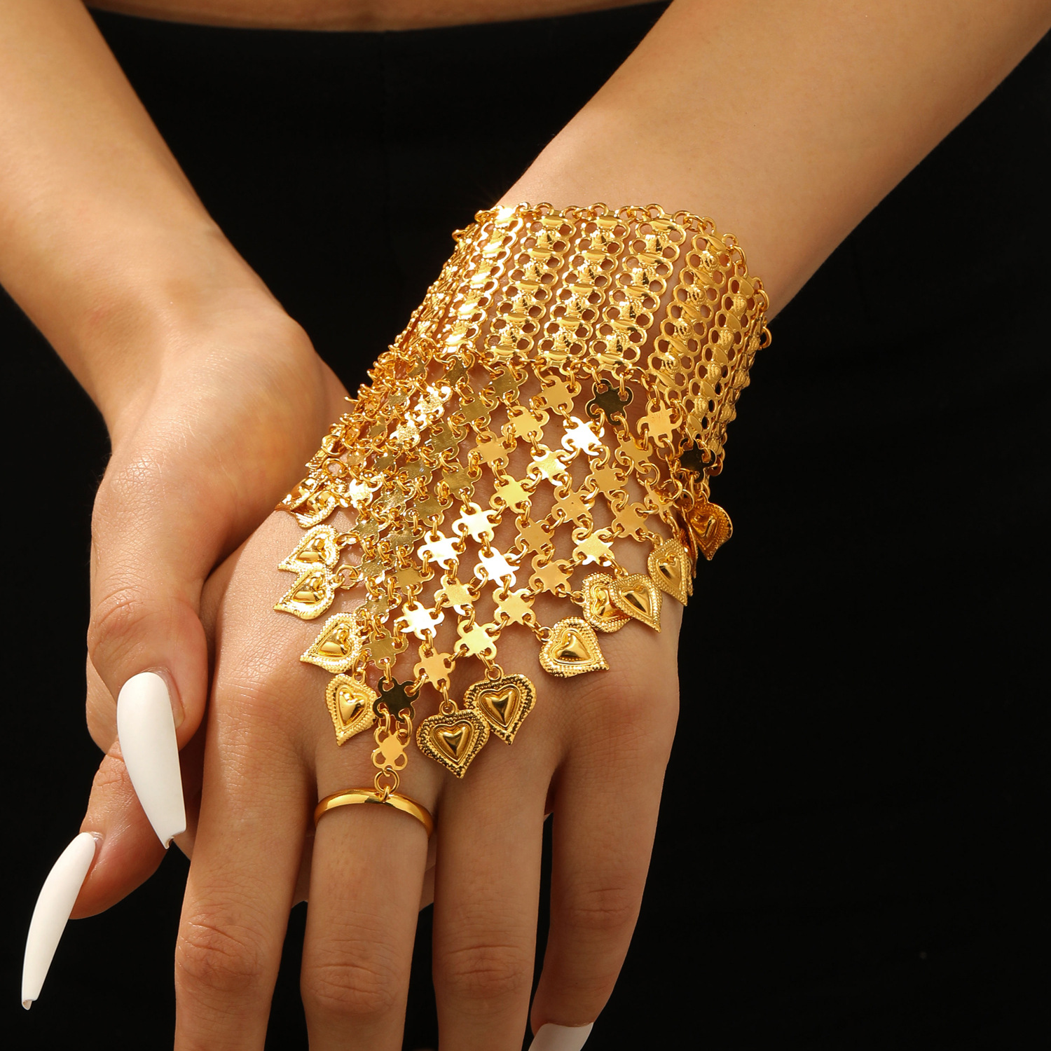 Gelang Warna Emas Gaya Arab Et - Ethnic Fashion Trends 2026 ulasan dan harga