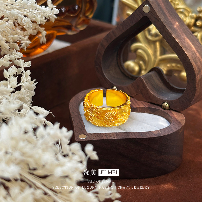 9999 24K toko emas asli cincin - Ethnic Fashion Store ulasan dan harga