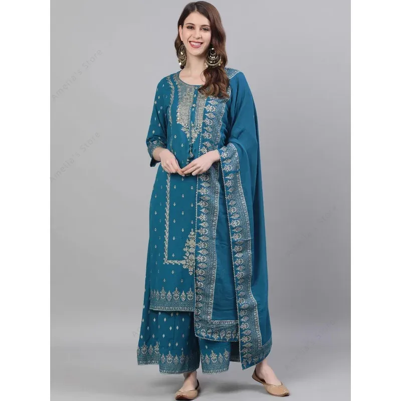 Setelan Punjabi Wanita India 3 - Salwar Kameez Set ulasan dan harga