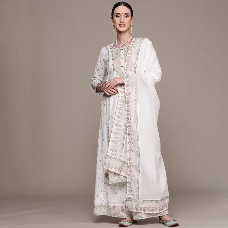 Setelan Punjabi Wanita India 3 - Salwar Kameez Set ulasan dan harga