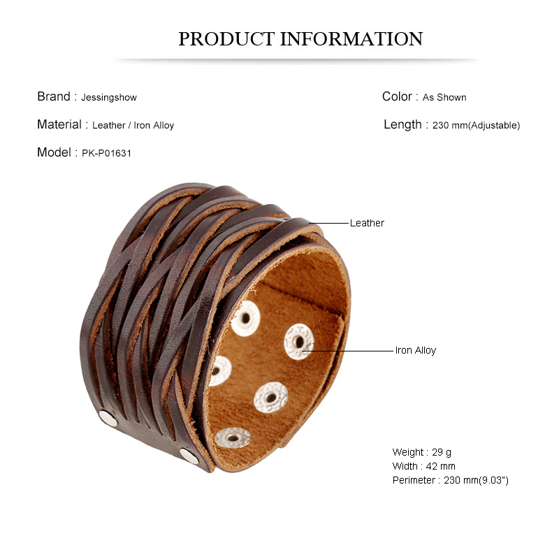 Gelang kulit asli lebar Double - Ethnic Fashion Pk ulasan dan harga