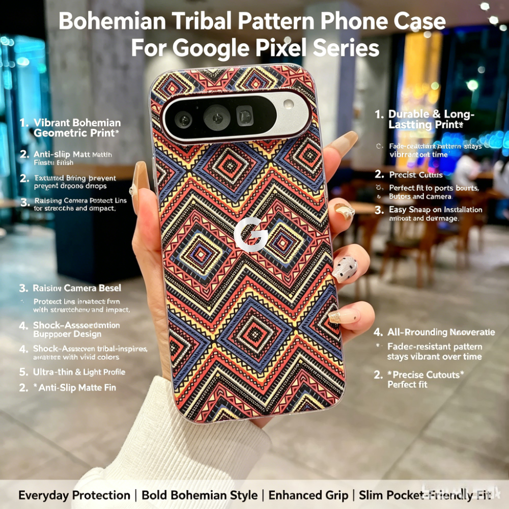 Casing Slim Fit Tekstur Serat  - Ethnic Style ulasan dan harga