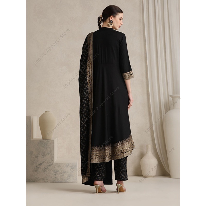 Setelan Salwar Kameez Dupatta  - Salwar Kameez Set ulasan dan harga