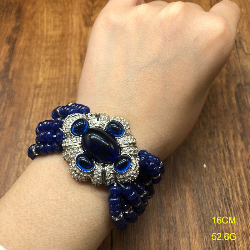 Gelang Manik-manik Kaca Geo Zi - Ethnic Fashion Runway ulasan dan harga