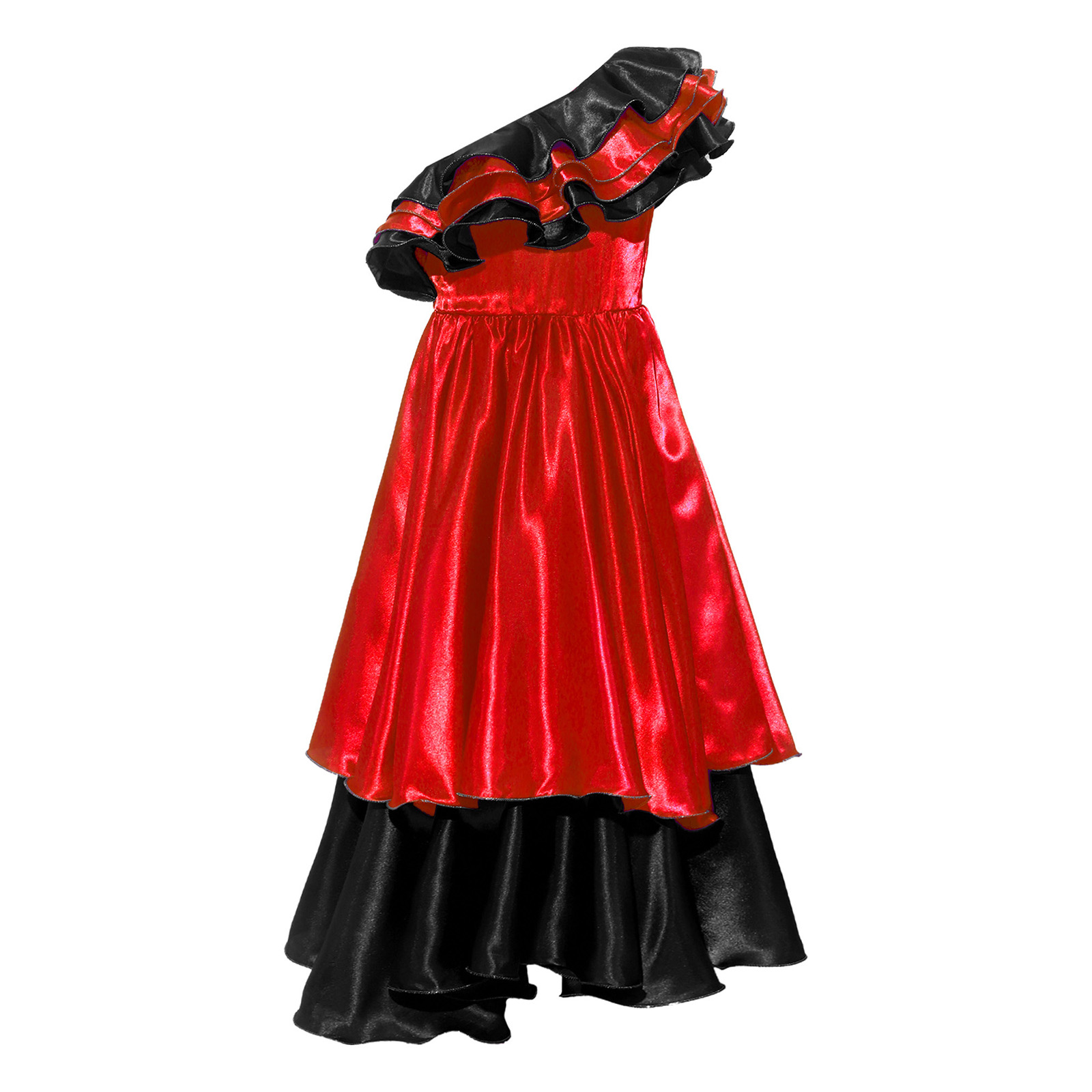 Kostum Tari Flamenco Spanyol u - Ethnic Fashion Girls ulasan dan harga