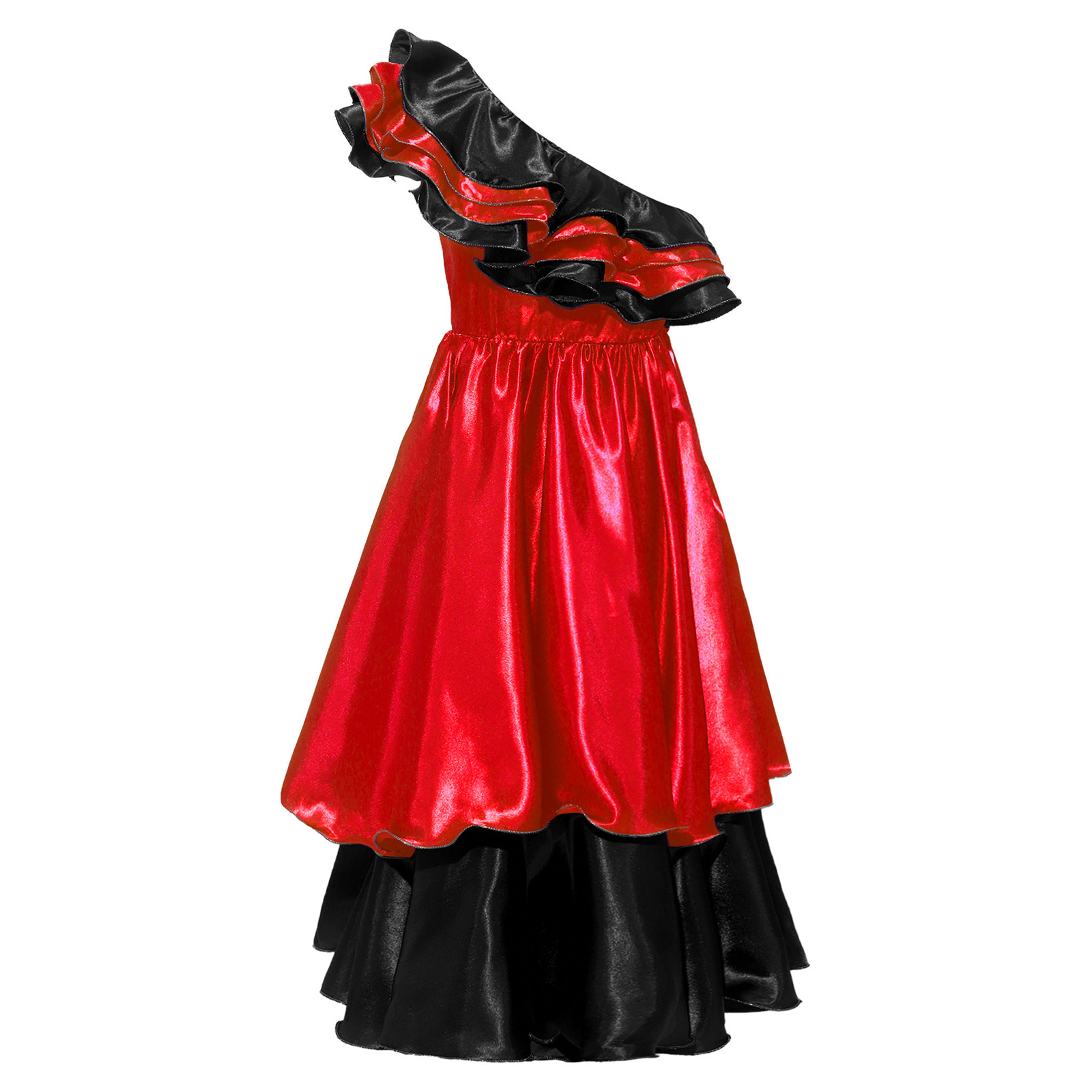 Kostum Tari Flamenco Spanyol u - Ethnic Fashion Girls ulasan dan harga